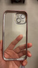 爵士駝【自帶鏡頭膜】適用蘋(píng)果15ProMax手機殼iphone15新款超薄電鍍透明全包防摔硅膠軟殼 蘋(píng)果15【蘋(píng)果粉】一體護鏡+防塵防摔+手機膜 曬單實(shí)拍圖