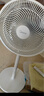 美的（Midea）電風(fēng)扇 家用七葉立式落地扇宿舍臥室輕音節(jié)能搖頭桌面小風(fēng)扇大風(fēng)力空氣循環(huán)風(fēng)扇 SAF30AC  曬單實(shí)拍圖