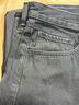 優(yōu)衣庫男裝女裝寬松直筒牛仔褲/水洗產(chǎn)品25秋冬新款479322 479322/08深灰色 34 /175/86A 曬單實(shí)拍圖