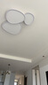 惠普全光譜護(hù)眼LED鵝卵石云朵客廳吸頂燈智控中山燈具全屋套餐包安裝 曬單實(shí)拍圖