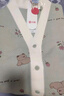 芬騰月子服秋冬季女士純棉空氣棉夾層孕婦睡衣抗菌產(chǎn)后哺乳家居服 果綠 L 建議：110-124斤 曬單實(shí)拍圖