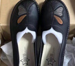 大東媽媽鞋女鞋2025春季新款舒適簡(jiǎn)約單鞋時(shí)尚刺繡套腳鞋5015 曬單實(shí)拍圖