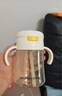 皇寵兒童牛奶杯一歲以上寶寶水杯學(xué)飲彈蓋吸管杯直飲奶瓶直飲杯330ml 曬單實(shí)拍圖
