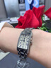 瑞士官網(wǎng)正品Longines浪琴小方金表鋼帶石英手表黛綽維納鑲鉆女表 黛綽維納白盤(pán)鑲鉆鋼帶 石英 曬單實(shí)拍圖