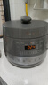 美的（Midea）【國家補貼】0涂層精鋼厚釜電壓力鍋5L雙膽全自動(dòng)智能預約家用煲湯煮飯電飯煲C5856G高壓鍋4-6人 曬單實(shí)拍圖