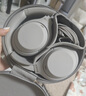 索尼（SONY） WH-1000XM4 頭戴式無(wú)線(xiàn)耳機 藍牙降噪耳機 網(wǎng)課游戲適用耳麥禮物送男女友學(xué)生 鉑金銀 曬單實(shí)拍圖