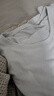 無(wú)印良品（MUJI）女式 柔軟針織 家居連衣裙 睡裙 煙熏藍色 L-XL 曬單實(shí)拍圖