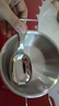 不銹鋼小吃碗兒輔食碗泡面碗防摔大號創(chuàng)意個性碗泡面碗水果碗勺子 13cm雙耳碗+卡皮巴拉勺 曬單實拍圖