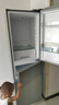 美的（Midea）220L家用小冰箱小型三門(mén)三溫區中門(mén)軟冷凍節能省電低音出租房電冰箱國家補貼 BCD-220TM鈦鋼灰 曬單實(shí)拍圖