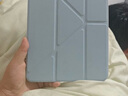 盾優(yōu)匠適用紅米Redmi Pad2保護殼2025款11英寸小米紅米平板2保護套防摔輕薄軟殼皮套 Y折白冰藍 曬單實(shí)拍圖
