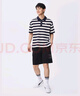 彪馬（PUMA）純棉寬松條紋短袖T恤POLO衫男女新款夏季運動(dòng)上衣 633857 海軍藍-16 L (180/100A) 曬單實(shí)拍圖