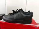 耐克（NIKE）官方COURT VISION LOW男子運動鞋秋季透氣板鞋低幫DH2987 002黑/黑/黑 40 曬單實拍圖
