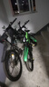 自行車(chē)兒童山地車(chē)成人男女孩學(xué)生中大童賽車(chē)輕便6/10/12/14歲22寸 碟剎+【變速】童趣版+黑 綠色 20寸適合身高128-148厘米 曬單實(shí)拍圖