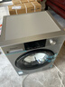 松下（Panasonic）全自動(dòng)滾筒洗衣機(jī)10KG家用大容量 BLDC變頻節(jié)能 泡沫凈 快速洗 XQG100-N1MT國(guó)家補(bǔ)貼 曬單實(shí)拍圖