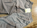 onmygame男童褲子春秋款戶(hù)外運動(dòng)兒童工裝褲透氣彈力 炭灰 160 曬單實(shí)拍圖