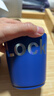 樂(lè )扣樂(lè )扣（LOCK&LOCK）陶瓷覆層內膽保溫杯便攜迷你口袋款小咖啡杯245ML 藍色 245ml 曬單實(shí)拍圖