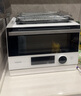 東芝（TOSHIBA）【國(guó)家補(bǔ)貼20%】小白茶7232微蒸烤炸一體機(jī) 高溫蒸 彩屏  水波爐 微波爐烤箱空氣炸ER-YT7232CNW 白色 23L 曬單實(shí)拍圖