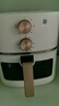美的（Midea）空氣炸鍋不用翻面可視大容量家用全自動烤箱多功能不粘易洗觸控微蒸汽嫩烤免翻面炸烤一體 KZE5089【雙旋鈕控溫時丨免翻面】 5L 曬單實拍圖