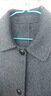 皮爾卡丹（pierre cardin）雙面羊絨大衣女中長(cháng)款2024冬季新款韓版娃娃領(lǐng)100羊毛呢外套 灰色 XL 曬單實(shí)拍圖