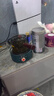 正揚電陶爐煮茶壺套裝家用玻璃煮茶器側把泡茶壺耐高溫小型茶爐燒水壺 電熱爐青黛+煙灰梯形直覺壺 曬單實拍圖
