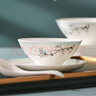 華光國(guó)瓷 碗盤餐具套裝 骨瓷餐具釉中彩 家用高檔喬遷之喜禮物 青玉案 16頭禮盒裝 曬單實(shí)拍圖
