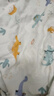 水星兒童（MERCURY Kids）幼兒園全棉抗菌對枕套(湖水綠/遠(yuǎn)古龍)30cm×50cm 嬰幼兒A類 曬單實拍圖