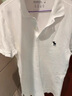 ABERCROMBIE & FITCH【經(jīng)典小麋鹿】男裝25夏季美式通勤POLO衫短袖T恤KI124-5182 白色 L (180/108A) 曬單實(shí)拍圖