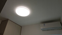 松下（Panasonic）吸頂燈臥室燈全光譜護眼銀色簡約款50瓦 HHXQ5160【包安裝】 曬單實拍圖