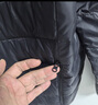 康博秋冬季輕薄羽絨服男連帽時(shí)尚休閑情侶裝男女款外套 黑色 3XL  曬單實(shí)拍圖