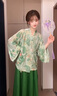 謎阿凰【云夢(mèng)澤】晉制漢服醋酸桑蠶絲吊帶連衣裙外搭新中式成人女 云夢(mèng)澤吊帶裙（15天） M 曬單實(shí)拍圖