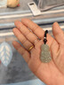 胖東來(lái)品質(zhì)天然新疆和田玉觀(guān)音男士玉吊墜玉石本命年掛墜五行補水 和田玉觀(guān)音吊墜霸氣號紅繩50*34 曬單實(shí)拍圖