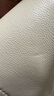 Navigare意大利小帆船短款女士真皮皮衣秋季時(shí)尚百搭上衣翻領(lǐng)羊皮革外套 椰奶白 XL 曬單實(shí)拍圖