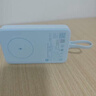 小米（MI）【3C認(rèn)證】小米磁吸自帶線充電寶 10000 33W 藍(lán)色有線無線自在充電 iPhone安卓可用可上飛機(jī)/火車 曬單實(shí)拍圖