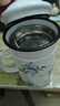 歐麗家琺瑯搪瓷帶濾網(wǎng)茶杯復古老式搪瓷杯水杯馬克杯帶蓋搪瓷缸子琺瑯 9cm-700ml【帶304濾網(wǎng)-山水畫(huà)】 曬單實(shí)拍圖