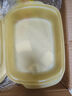 特百惠（Tupperware）長(cháng)方微波飯盒1L可微波加熱午餐飯盒學(xué)生帶飯餐盒上班族便當盒保鮮 奶黃色1L 曬單實(shí)拍圖