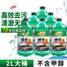 龜牌（Turtle Wax）硬殼玻璃水0度汽車(chē)去油膜強(qiáng)力去污除蟲(chóng)膠鳥(niǎo)糞雨刮水通用2L*6瓶 曬單實(shí)拍圖