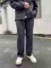 駱駝（CAMEL）男裝休閑褲男夏季2025新款工裝戰術(shù)褲戶(hù)外徒步軟殼登山長(cháng)褲子 幻影黑 XL 曬單實(shí)拍圖