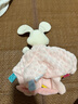 愛(ài)貝迪拉（AIBEDILA）嬰幼兒安撫巾新生兒安撫玩偶阿貝貝寶寶哄睡神器毛絨玩具小兔子 曬單實(shí)拍圖