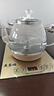 益茶福全自動上水電熱水壺底部上水嵌入式茶臺功夫茶燒水壺飲水燒水一體機抽水玻璃煮茶壺保溫泡茶壺 SQ-008金色玻璃套裝 1L 曬單實拍圖