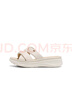 百麗編織休閑拖鞋女25夏新商場(chǎng)同款真皮拖鞋D6N1DBT5 米白 38 曬單實(shí)拍圖