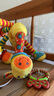 開(kāi)心美猴王（HAPPY MONKEY）嬰兒搖鈴安撫床鈴玩具車(chē)掛偶新生兒嬰兒床掛件布藝鈴鐺車(chē)載玩具 紅脖子長(cháng)頸鹿【搖鈴】 曬單實(shí)拍圖
