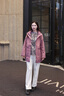 AIGLE【25年秋季新品】艾高戶外時尚優(yōu)雅印花長袖法式襯衫女士上衣外套 沉香木印花 BM392 36 160/84A 曬單實拍圖