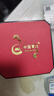 中國黃金（CHINA GOLD）黃金耳釘女士足金郁金香耳環(huán)純金國慶中秋節禮物送女友老婆 足金郁金香耳環(huán)約1.4g 曬單實(shí)拍圖