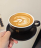 Hero陶瓷特濃杯小容量意式濃縮杯喝水杯馬克杯咖啡杯280ml 黑色 曬單實(shí)拍圖