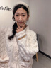 貓人睡衣女士冬季加厚珊瑚絨法蘭絨套裝春秋天白色可外穿家居服 【加絨加厚 松軟珊瑚絨】顏色一 L 【建議100-120斤】 曬單實(shí)拍圖