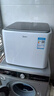 美的（Midea）2.5KG迷你波輪洗衣機(jī)全自動(dòng) MNB25V50E 二級(jí)能效 內(nèi)衣洗衣機(jī)小型嬰兒 95℃除菌螨 銀離子除菌 曬單實(shí)拍圖