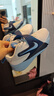 耐克幼童魔術(shù)貼透氣運動(dòng)鞋冬男女童NIKE TEAM HUSTLE D 12 HF6280 100白/大學(xué)藍/心靈藍/深藏青 32 曬單實(shí)拍圖