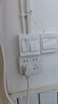 國際電工86型小板白家用電源開(kāi)關(guān)插座一開(kāi)五孔雙控空調插座單雙控開(kāi)關(guān)單聯(lián) 四開(kāi)單控 曬單實(shí)拍圖
