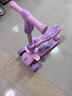迪士尼（Disney）兒童滑板車2-6-10歲可坐可滑二合一多功能滑滑車冰雪奇緣七夕禮物 曬單實拍圖