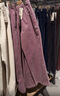 無(wú)印良品（MUJI）女式 彈力 燈芯絨 輕便直筒褲 褲子女款25年秋季女裝BE1Y5A5A 煙熏粉色 M (160/66A) 曬單實(shí)拍圖